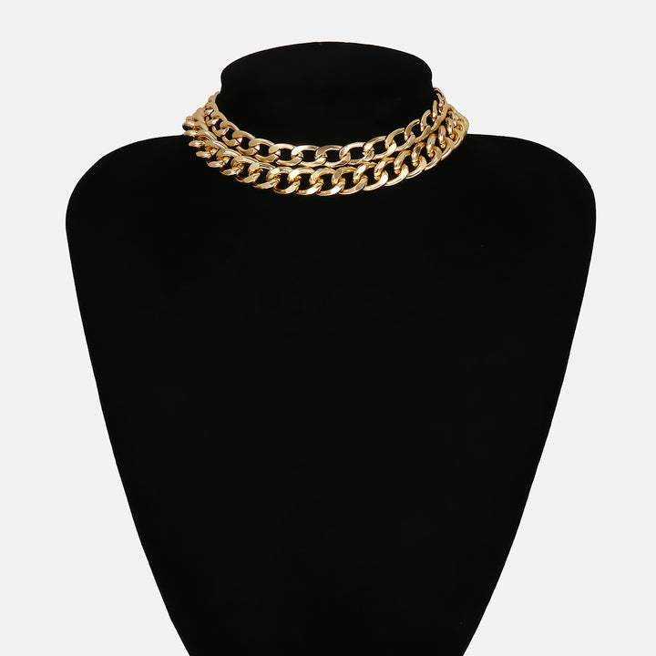 Cold wind short collarbone Chain Necklace