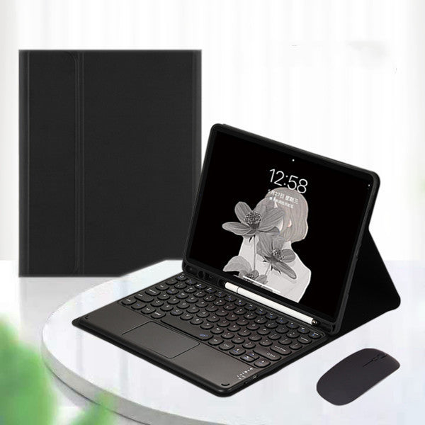 Compatible with Apple, New Ipad10.9 Bluetooth Keyboard Protective Cover 10.2 Air4 Touch Keyboard Pro11 Inch Leather Case