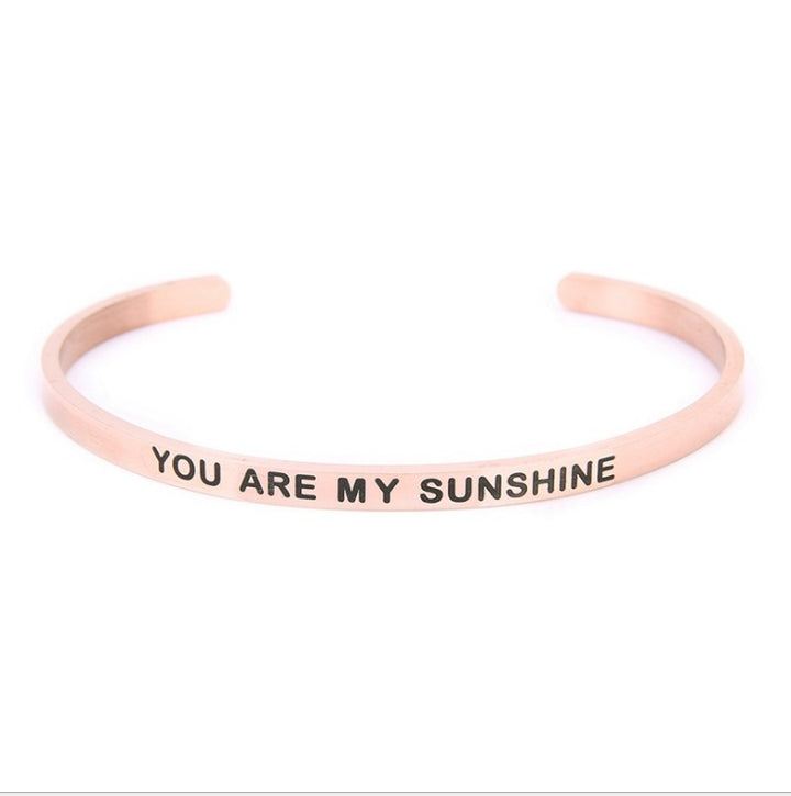 YOU'RE MY PERSON Lettering Bracelet