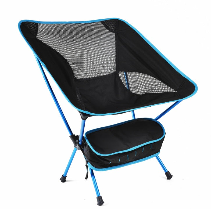 Voyage chaise pliante ultralaise superhard à charge élevée haute chaise de camping extérieur de la plage de plage de plage outils de pêche à la pêche à la plage chaise