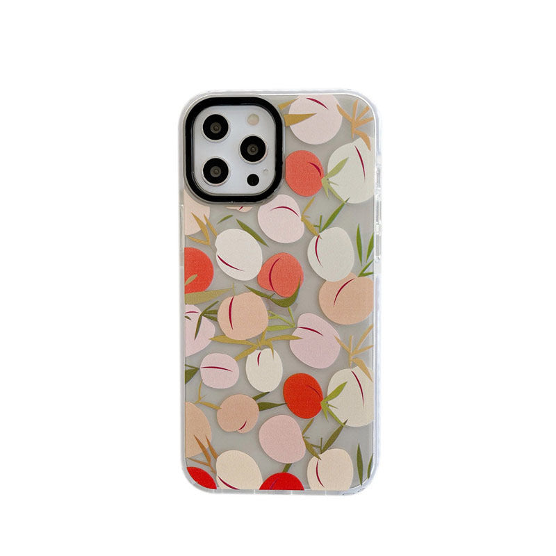 Strawberry Flower Fashion Personlighet Telefonfodral