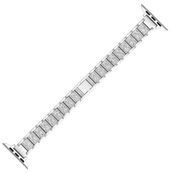 Trí choirnín Strap Alloy Strap Strap Beag Diamond Iomlán