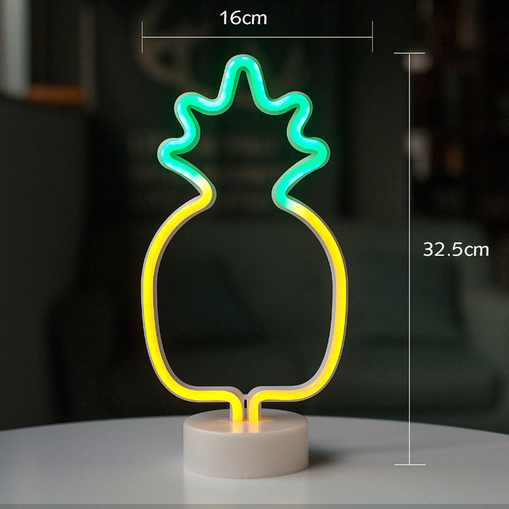 LED Modeling Lampa Ananas LED Lumina decorativă de noapte