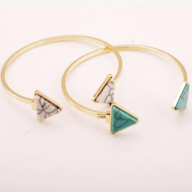 Bracelet cóimhiotal bracelet turquoise triantán marbled bracelet