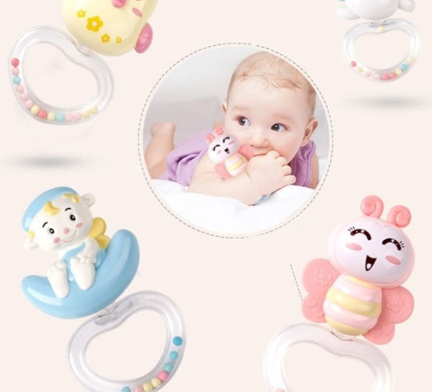 Baby Rammles Crib Mobiles Toy Holder Roterende mobiele bed bel Bell Musical Box Projectie Pasgeboren baby Baby Boy Toys