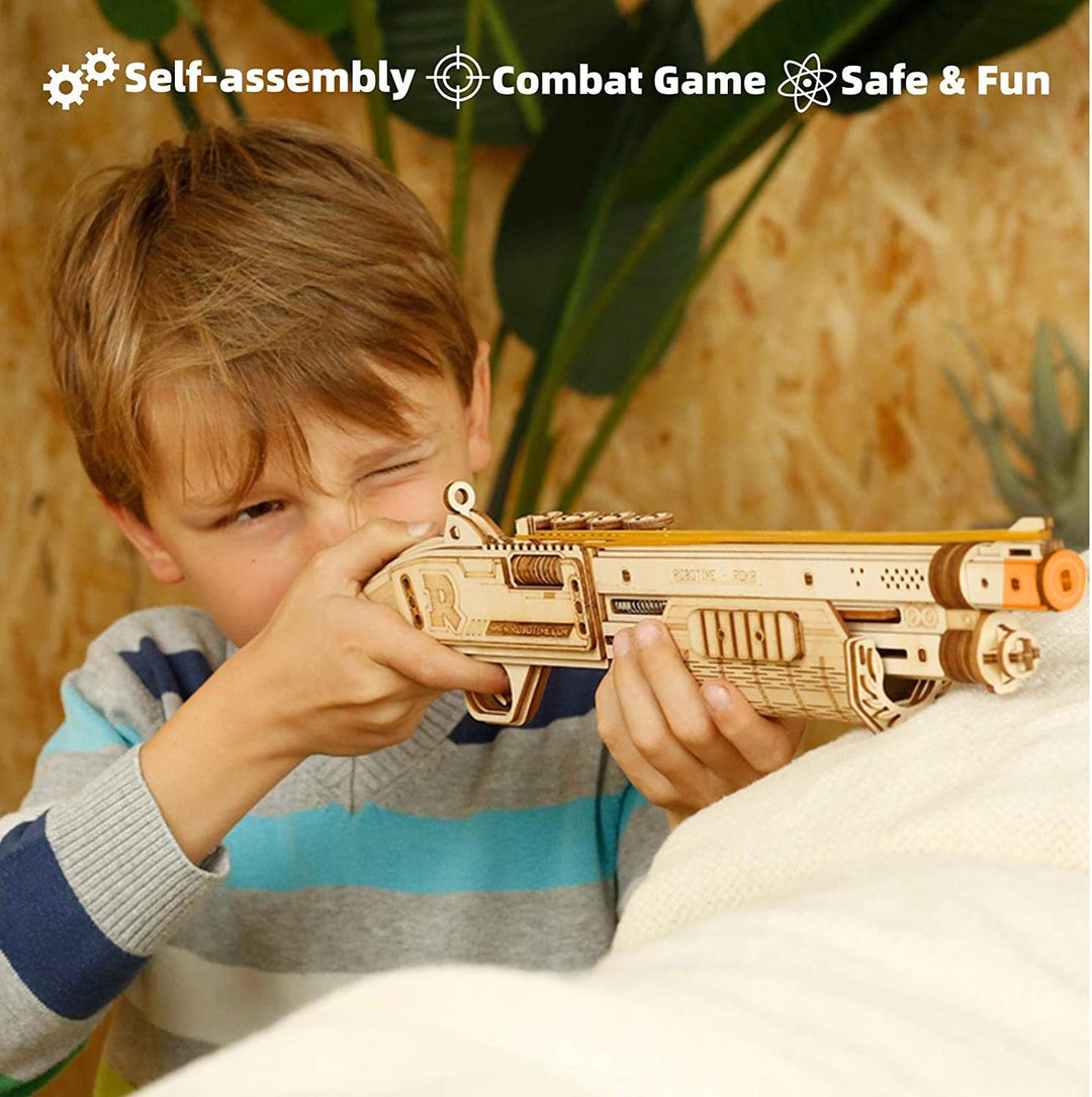 Bloques de pistola de robotime Modelo Building Kit Juguetes Regalo para niños Regalo de cumpleaños para niños