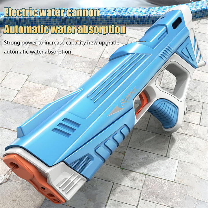 Verano completo Automático de agua eléctrica Gun de juguete Inducción Agua Absorbente de ráfaga de alta tecnología Pistola de agua Playa Agua al aire libre Juguetes
