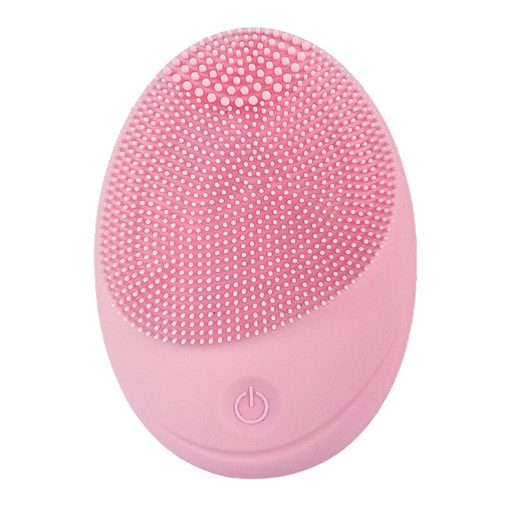 Instrument de massage de lavage de visage de beauté Instrument de nettoyage en silicone électrique