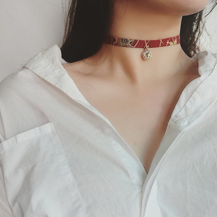 Dameshals halsband nek sieraden ketting vrouwelijk origineel