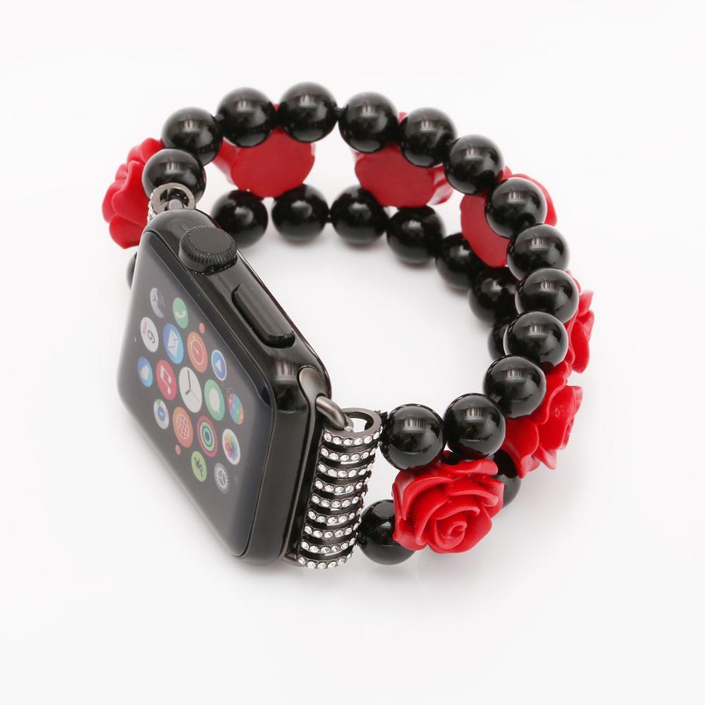 Black Onyx Jewelry Smart Watch Band