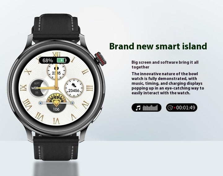 Llame al pago de salud HD Navigation Waterproof Smart Watch