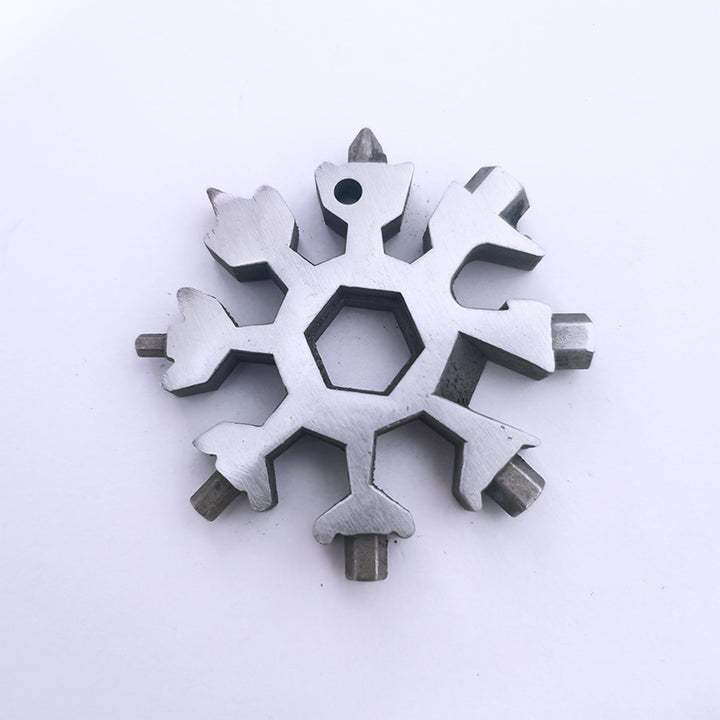 Neve 18 em uma combinação de cartões de ferramentas multifuncionais