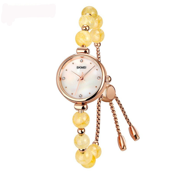 Reloj de cuarzo para mujeres elegante de moda