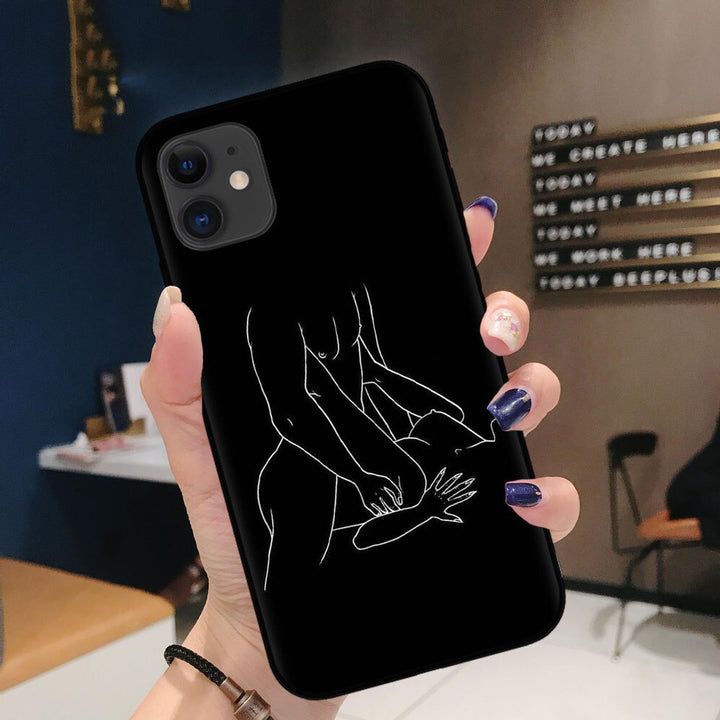 Personalized Creative Body Art Line Phone Case