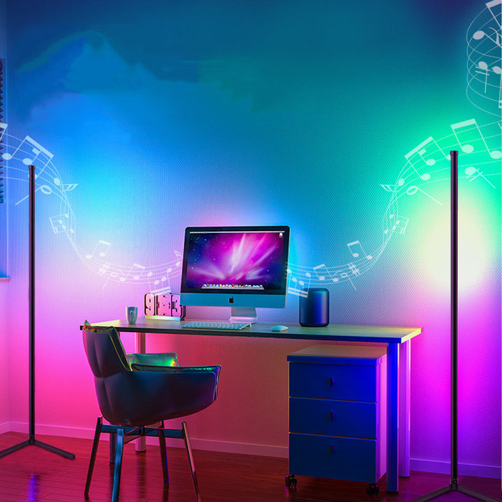 Symphony Bluetooth RGB Floor Graffiti Smart App App Corner Atmosfera Lampa