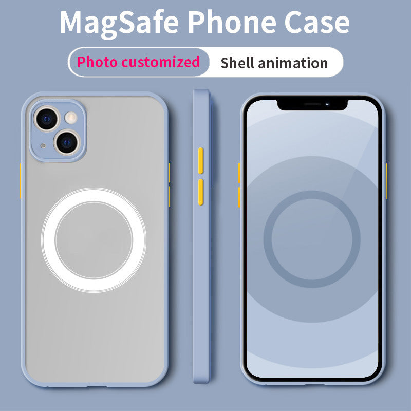Husa de protecție a carcasei telefonului mobil magnetic