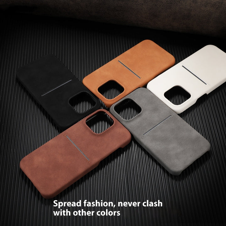 Geschikte telefoonhoesje Sheepskin Feeling Business Drop-resistente beschermende dekking