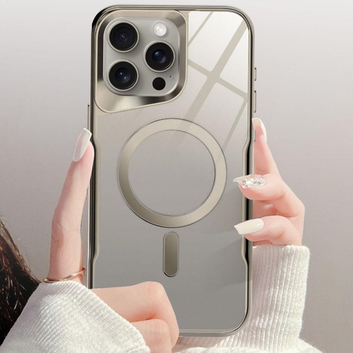 Electroplating Mirror Magnetic Acrylic Phone Case