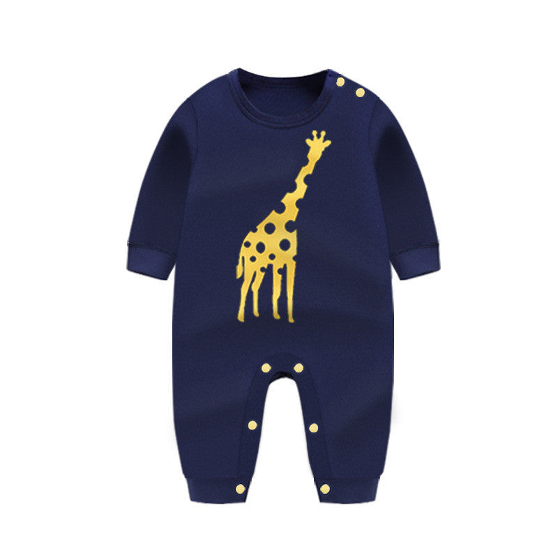 Baby Long-sleeved Romper Jumpsuit Spring And Autumn Baby Clothes