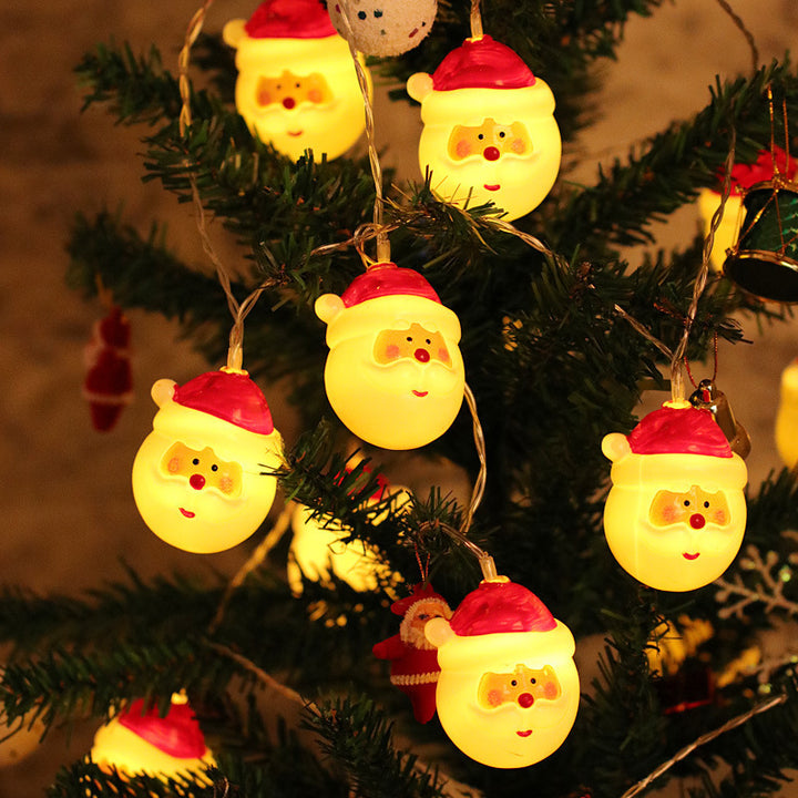 Luces de cuerda de muñeco de nieve luces de Navidad luces de decoración