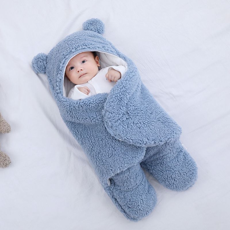Vauvan makuupussin kirjekuori vastasyntyneelle vauva talvi swaddle -huopa
