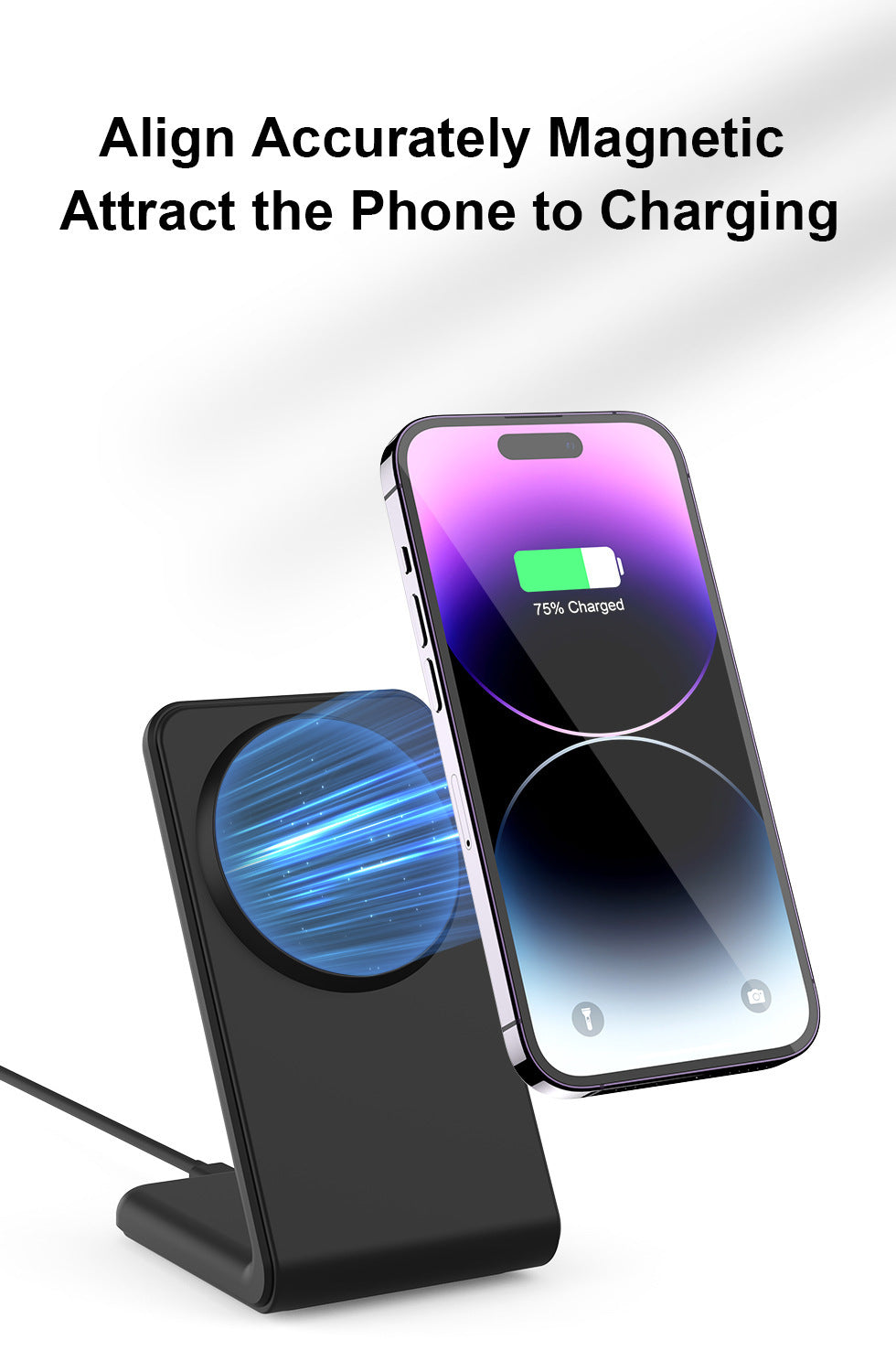 Magnetic Bracket Wireless Charger Universal