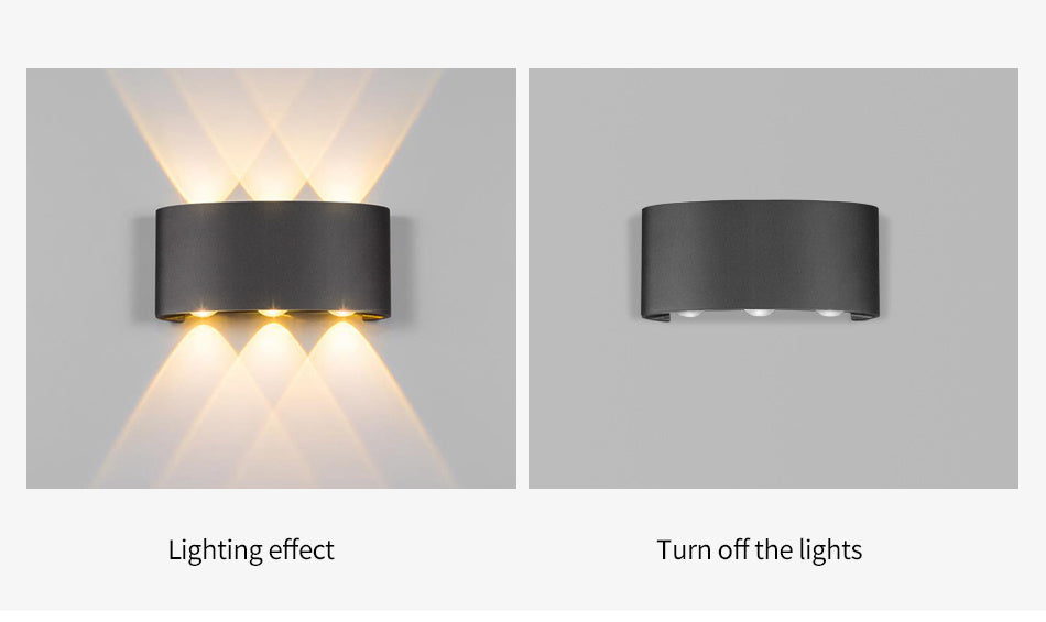 LED -Wandlampe