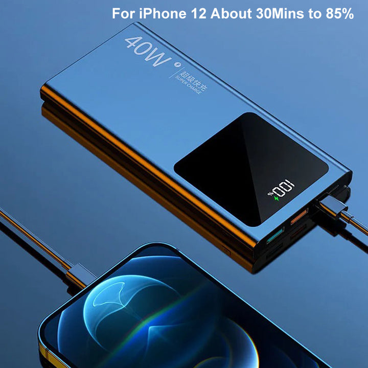 40W Bidirectionnel Fast Charge Mobile Power Alimentation