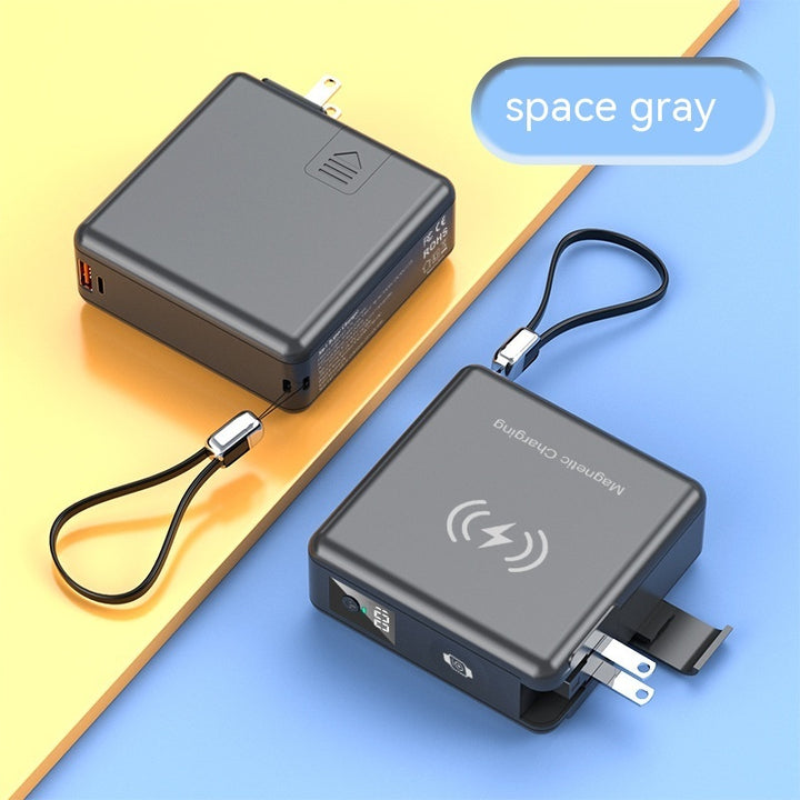 Watch Band Plug Bracket 225W Super Fast Charge Magnetic 15000Mah Potenza portatile di grande capacità