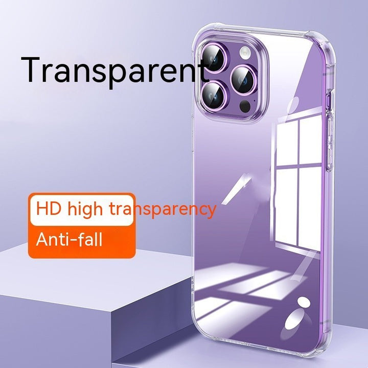 Transparante anti-fall shell mobiele telefoon beschermhoes