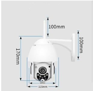 Outdoor WiFi Camera Surveillance -camera's