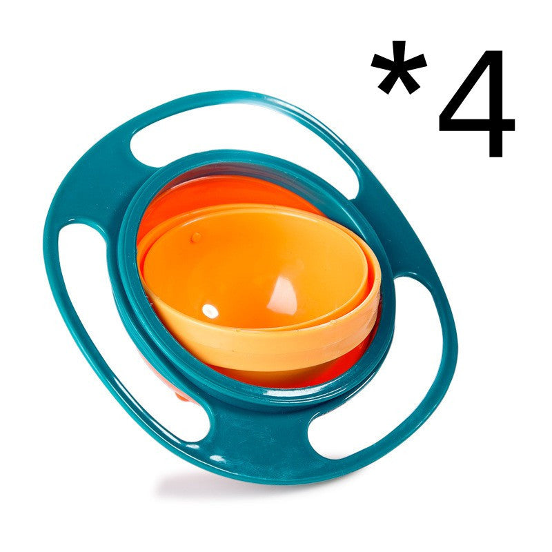 360 Rotar platos de tazón universal a prueba de derrames