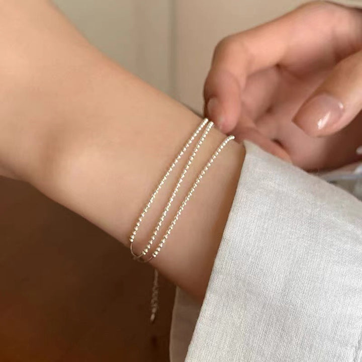 Versilberte mehrschichtige Ballarmbandminderheit Frauen