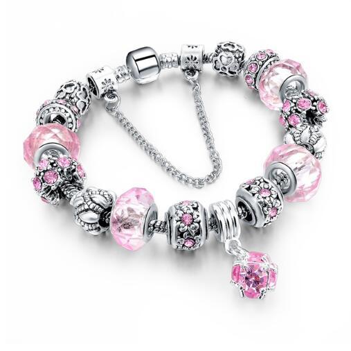 Braceletas de cristal y brazaletes Cadena de serpientes Armacelets para mujeres joyas