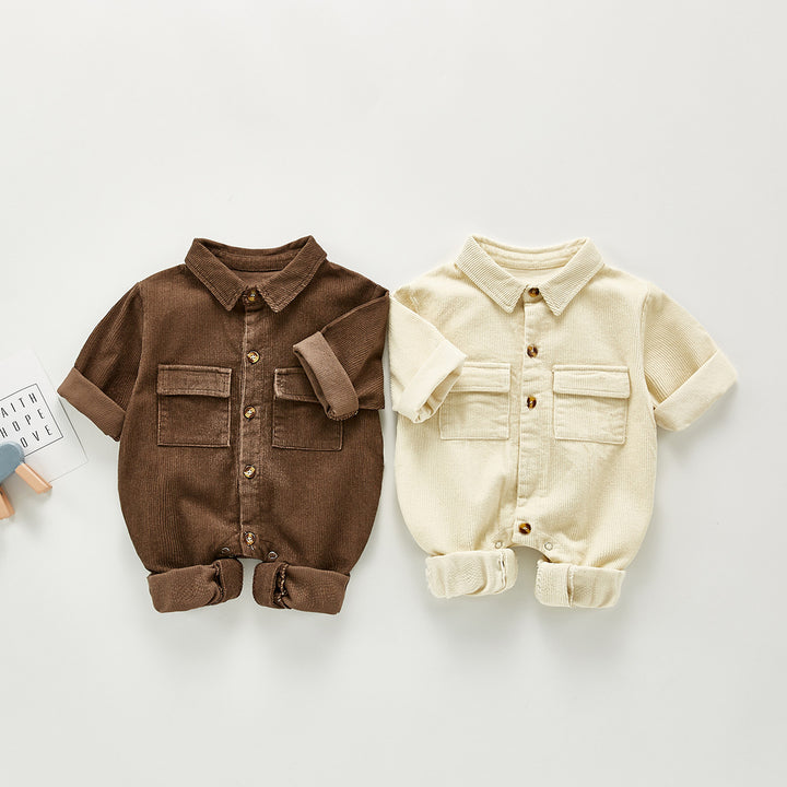 Едно парче изходящи дрехи бебешко светло ежедневно яке за ромпери