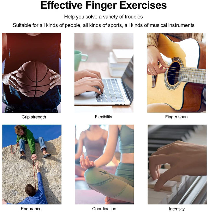 Dispozitiv de prindere siliconică Exercițiu cu degetul Artrita Antrenor de prindere manuală întăriți antrenamentul de reabilitare pentru a ameliora durerea