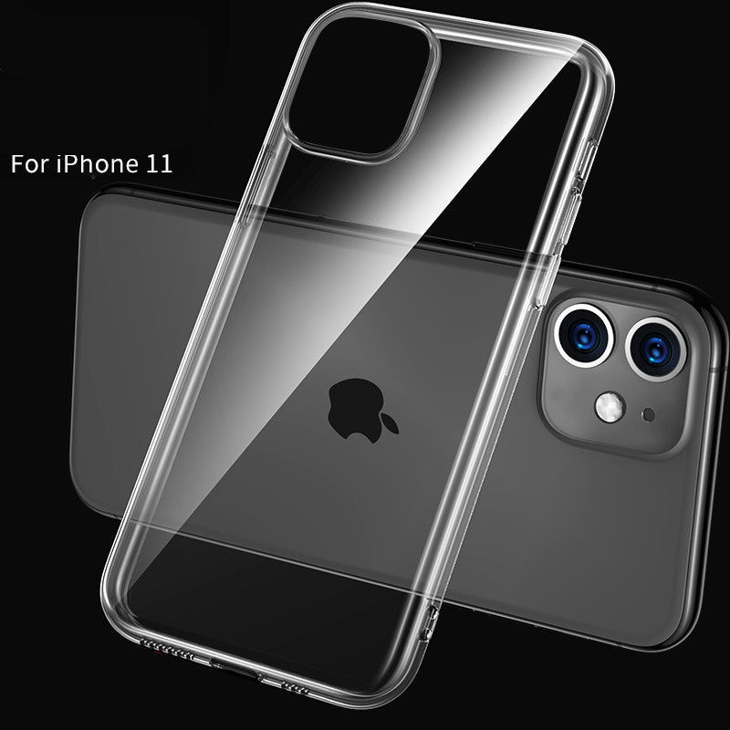 Kompatibel mit Apple, kompatibel mit Apple, iPhone 12 Hülle Silikon Anti -Drop -transparent