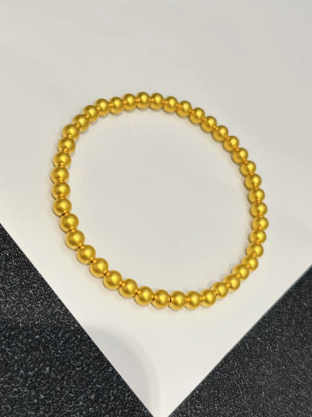 Bead Bead Hand String 999 Full Gold Material 5D Cyanide Free