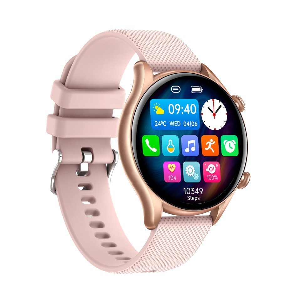 KT60 Smart Watch 139 HD Pantalla redonda Bluetooth llamando a pago fuera de línea Asistente de voz impermeable pulsera deportiva