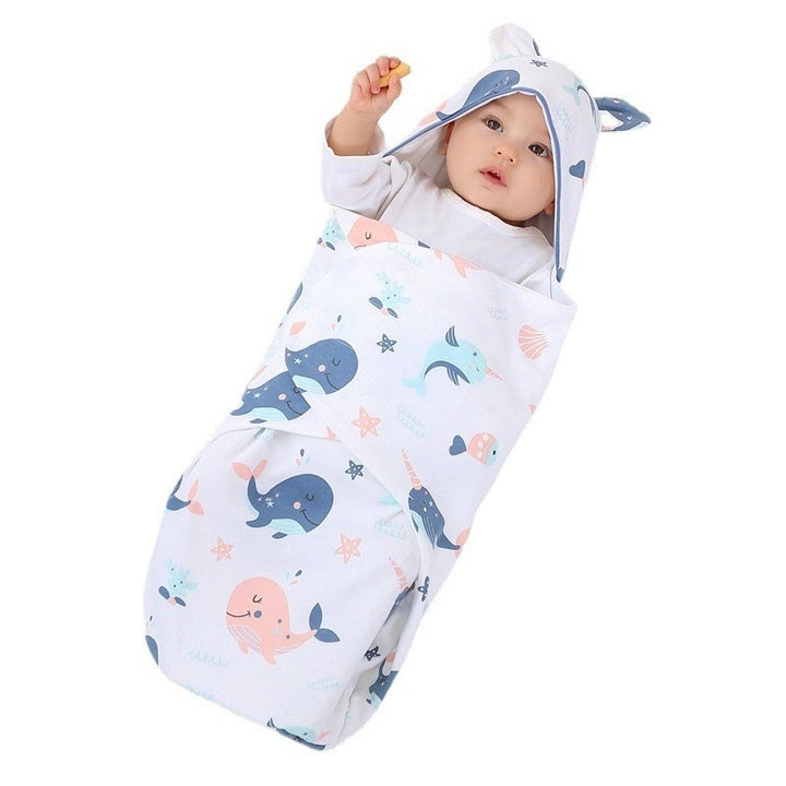 Bomulls sovsäck för nyfödda barn