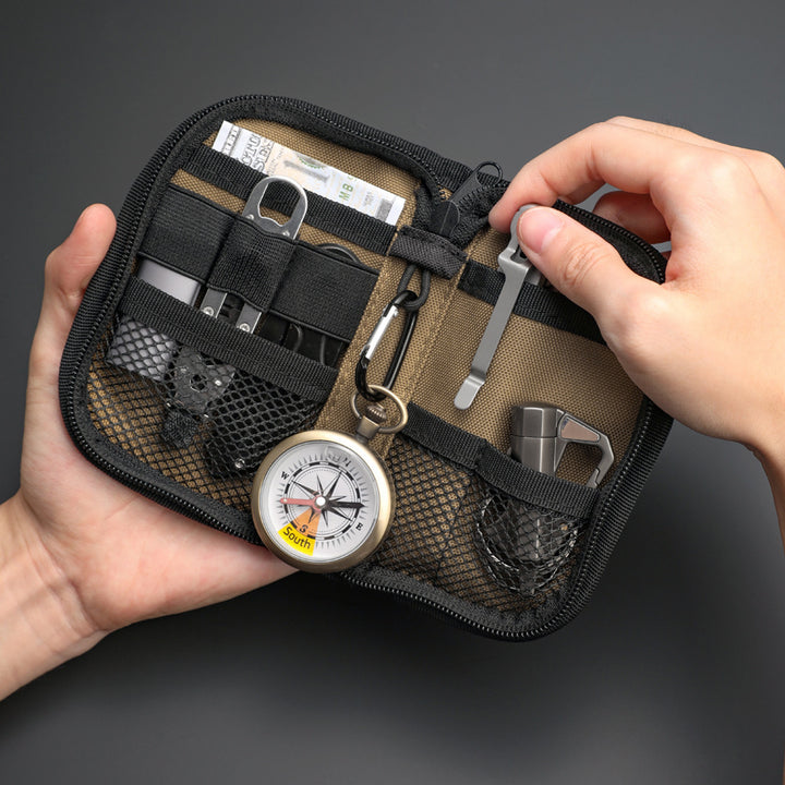 Portable multifunctionele EDC Tool Storage Bag Mini-Portable Daily Card Holder Wallet