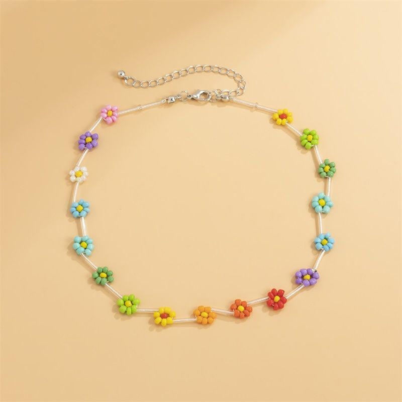 Japanese And Korean Ins Style Handmade Beaded Necklace