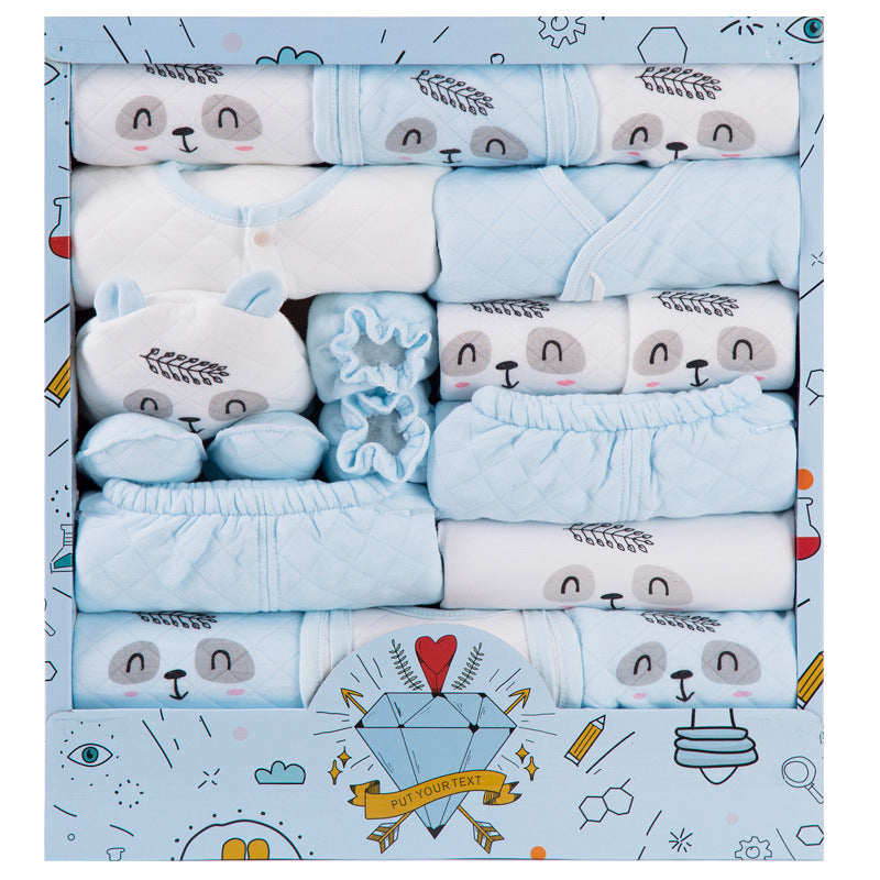 Ubrania dziecięce bawełniany zestaw pudełka noworodka