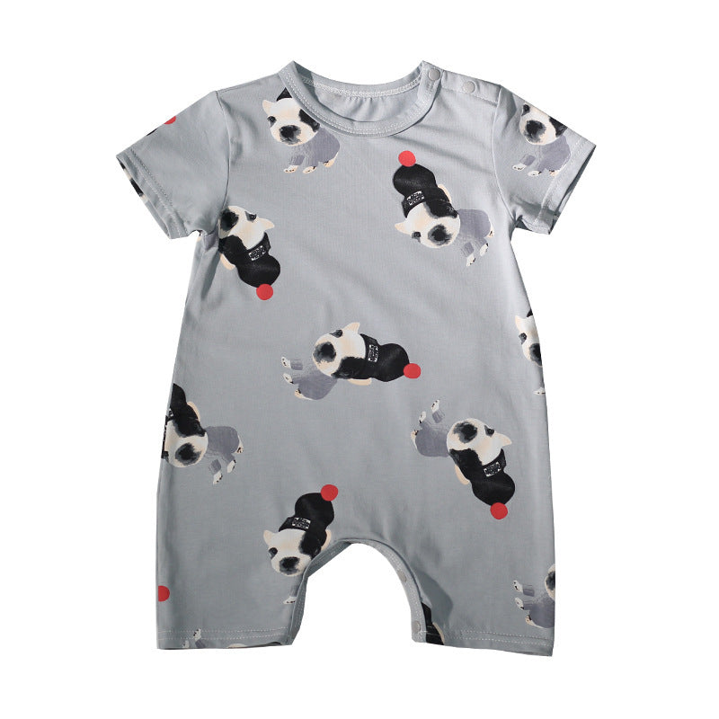 Baby bodysuit met korte mouwen