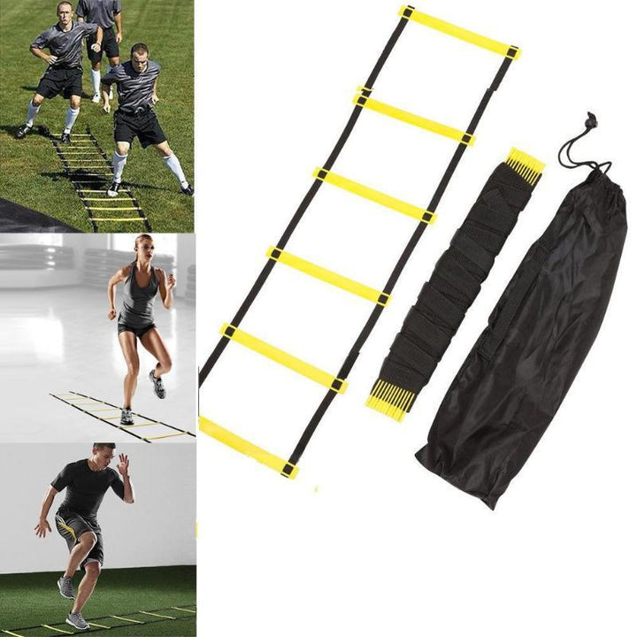 Voetbalvoetbal Agility Training Ladders Snelschaal Trappen Nylon Banden Fitnessapparatuur