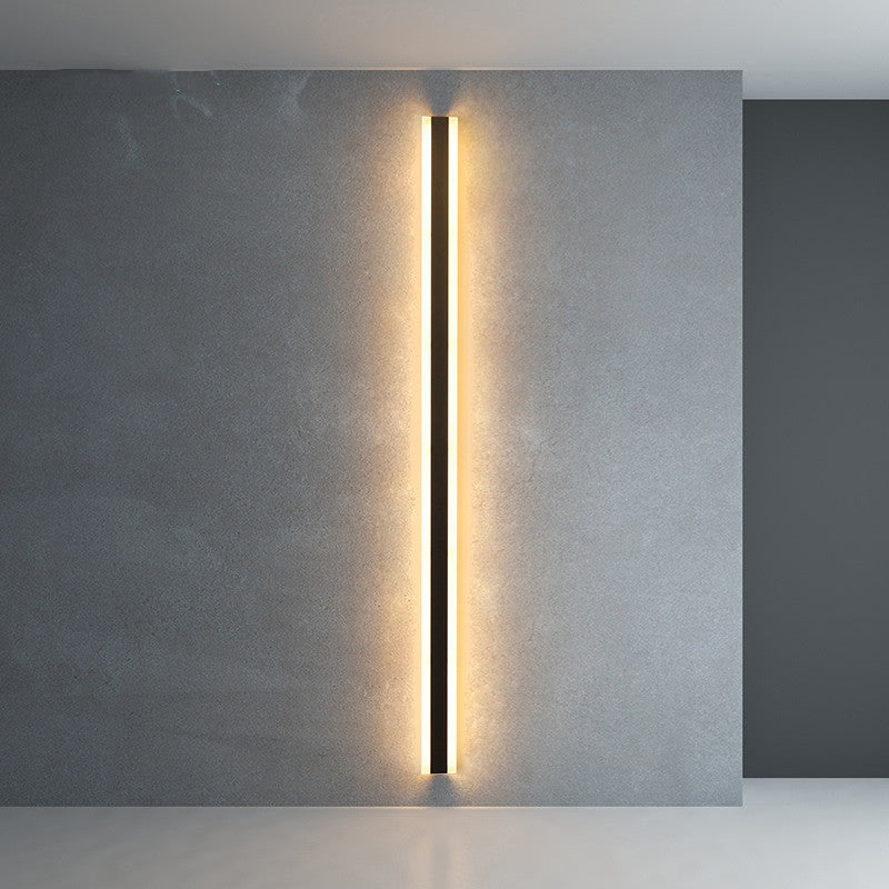 Lampa de perete cu LED -uri lungi minimaliste