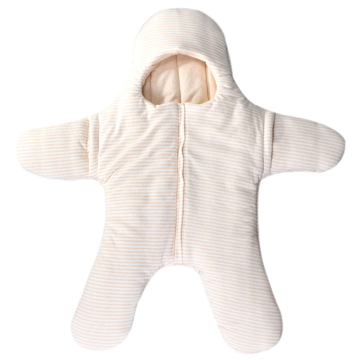 Спальный мешок новорожденный детский хлопчатобумажный цвет с раздель