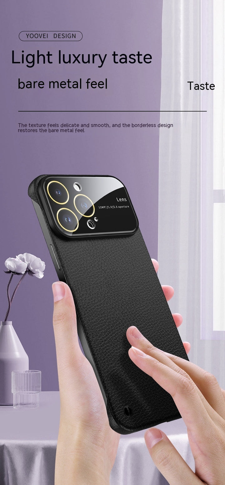 Phone Case Frameless Lychee Pattern