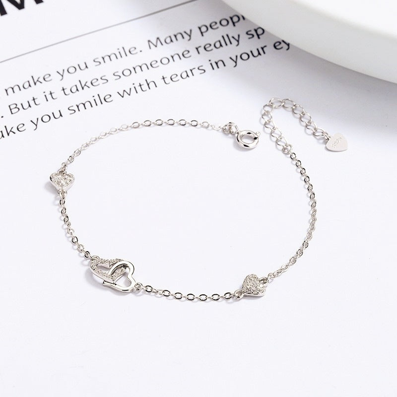 Women's Love Buckle Bracelet Simple Niche