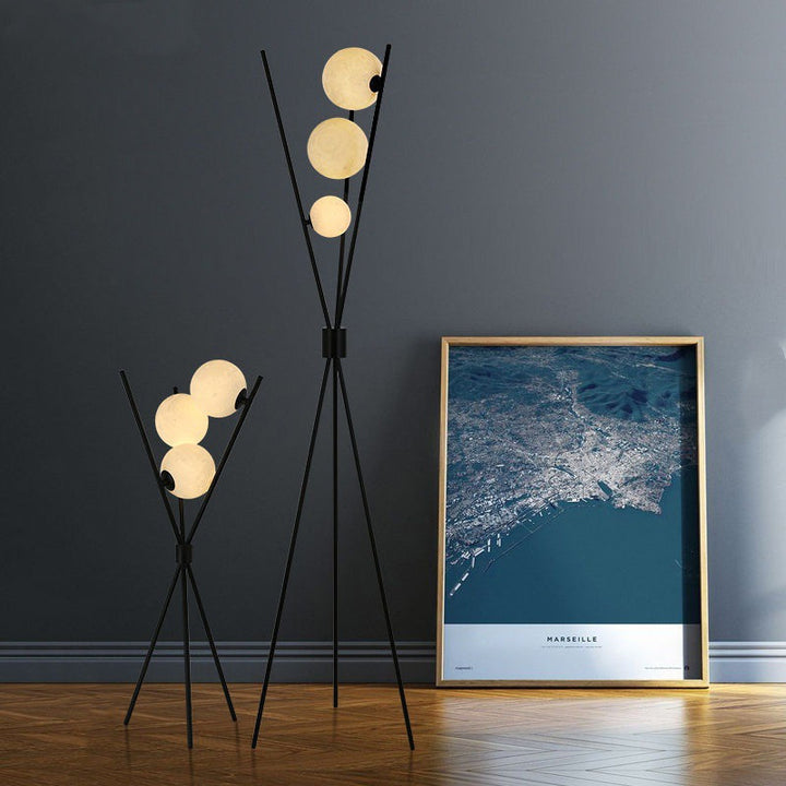 Skandinavische Persönlichkeit kreativer Schlafzimmer minimalistische Lampen